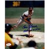 Image 1 : Tom Seaver Signed Vertical Pitching With Chicago And Batter In The Picture W/ "Closing In On #300" I