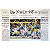 Image 1 : Lawrence Tynes New York Times Cover 1-21-08 11X17 Photo