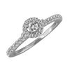 Image 1 : SS DIAMOND RING - Size 7 (#10400D)