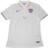 Image 1 : Tim Howard Signed USA White Collar USNT Jersey W/ "USA" Insc. (JSA Auth)