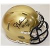 Image 1 : Joe Bellino Signed Navy Midshipmen Riddell Speed Mini Helmet W/Heisman 60