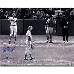 Carlton Fisk Signed "1975 WS Wave" 16X20 Photo