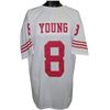 Image 1 : Steve Young San Francisco 49Ers Unsigned White TB Prostyle Jersey XL