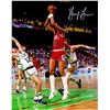 Image 1 : George Gervin Signed Chicago Bulls Action 8X10 Photo