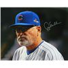 Image 1 : Joe Maddon Signed Chicago Cubs Close Up 16X20 Photo