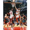 Image 1 : Dennis Rodman Signed Chicago Bulls Action With Michael Jordan 16X20 Photo