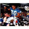 Image 1 : Barry Sanders Signed Detroit Lions Carried Off Field 8X10 Photo