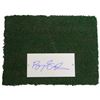Image 1 : Barry Sanders Signed Detroit Silverdome 12X16 Actual Stadium Used Turf & Autograph Plate