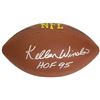 Image 1 : Kellen Winslow Signed Wilson Touchdown Full Size NFL Football W/HOF 95