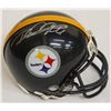 Image 1 : Rod Woodson Signed Steelers Riddell Replica Mini Helmet