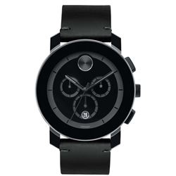 Movado  Bold 43.5Mm TR90 Black  Men Watch