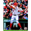 Image 1 : Ryan Zimmerman Signed Washington Nationals Batting 8X10 Photo