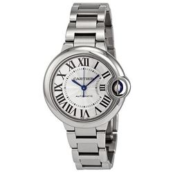 Cartier  Ballon Bleu 33Mm Automatic Steel  Women Watch