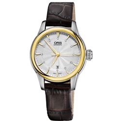 Oris  Artelier Date Diamonds  Women Watch