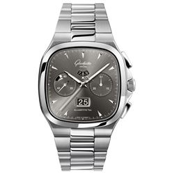 Glashutte Original  20Th Century Vintage Seventies Chronograph Panorama Date  Men Watch