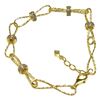 Image 1 : Gold Link Cz Bracelt