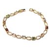 Image 1 : Multi CZ Gold Bracelet