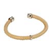 Image 1 : Gold Mesh Bangle