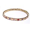 Image 1 : 50Mm GD Enamel Heart Bangle