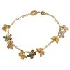 Image 1 : Gold Filled Tri Color Butterfly Bracelet