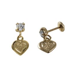 Gold Filled Cz Earrings