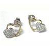 Image 1 : TT-Wht CZ Earrings