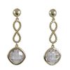 Image 1 : GD Wht CZ Earrings