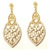 Image 1 : Gold CZ Earrings
