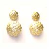 Image 1 : GD-Matte CZ Post Earrings