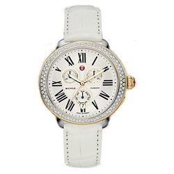 Michele  Serein Chronograph Two Tone Gold  Women Watch