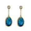 Image 1 : Vermail-CZ Drop Earrings