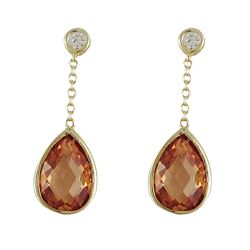 Vermail-CZ  Champdrop Earrings