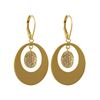 Image 1 : GD-CZ Wire Earrings