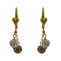 Gold Filled Crystal Earrings