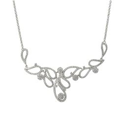 Sterling Silver CZ Necklace