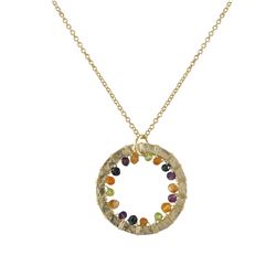 Donut Semi-Precious Necklace