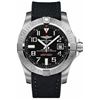 Image 1 : Breitling  Avenger Avenger II Seawolf Black Canvas Strap  Men Watch