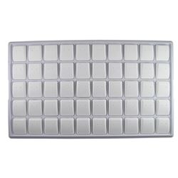 White Frame With White 50 Stud Pad Inserts