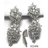 Image 1 : Sterling Silver -CZ   Earring