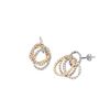 Image 2 : Tri CZ Ovals Earring