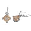 Image 1 : Sterling Silver-Champ Clip/Post Earring