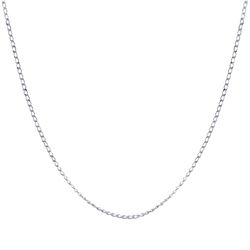 Sterling Silver Diamond Cut Chain 18