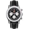 Image 1 : Breitling  Navitimer Navitimer 01 (43Mm) Black Chronograph Dial Leather Strap  Men Watch