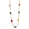 Image 1 : Gold Semi Precious Necklace