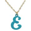 Image 2 : Brass Script Initial Necklace Assorted