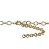 Image 2 : Gold Plated Brass Necklace In Champagne And Grey Color