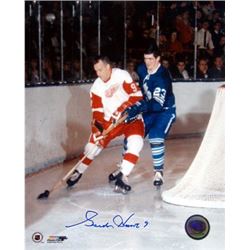 Gordie Howe Signed Detroit Redwings 16X20 Photo Vs Toronto