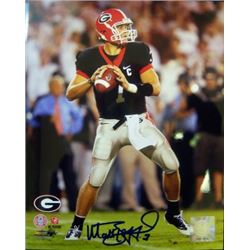 Matthew Stafford Signed Georgia Bulldogs 8X10 Photo