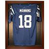 Image 1 : Jersey Deluxe Full Size Display Case Mahogany