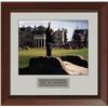 Image 1 : Arnold Palmer Unsigned 16X20 Custom Framed 1995 Last British Open